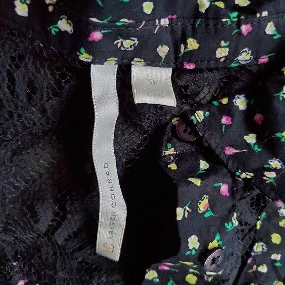 Lauren Conrad Button Down Blouse - Picture 2 of 8